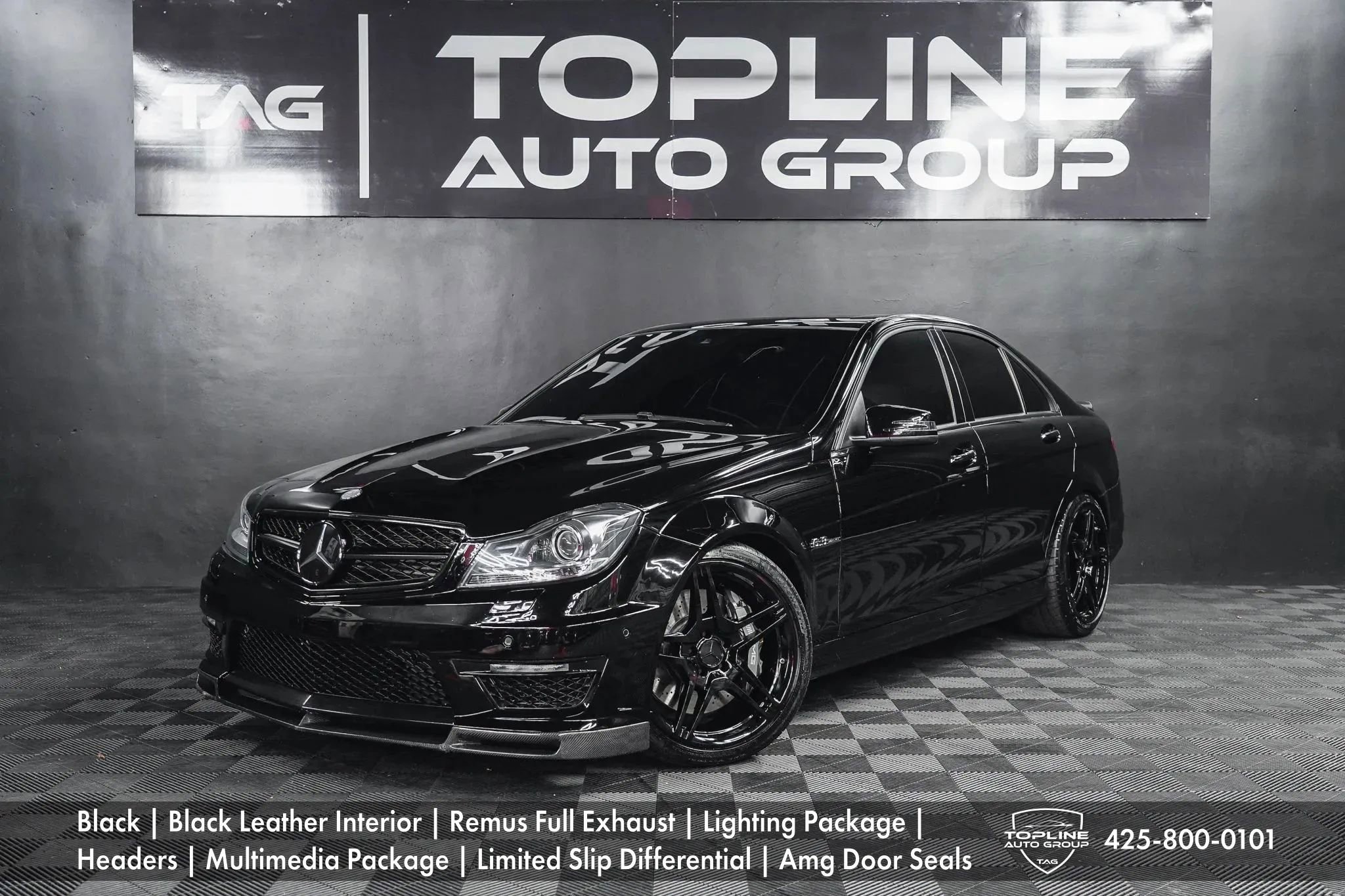 Used 2013 Mercedes-Benz C 63 AMG Sedan image 1