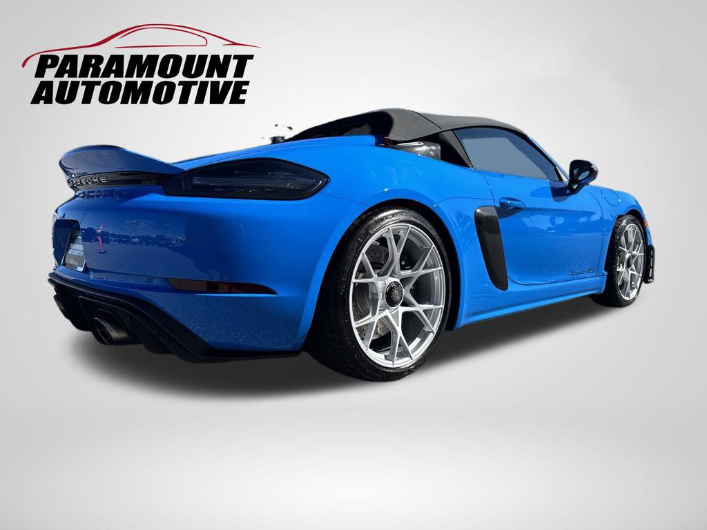 Used 2025 Porsche 718 Boxster Spyder RS w/ Weissach Package RWD image 13
