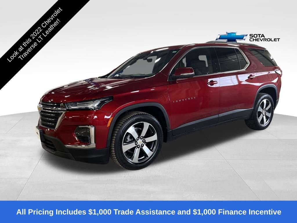 Used 2022 Chevrolet Traverse LT w/ LT Premium Package