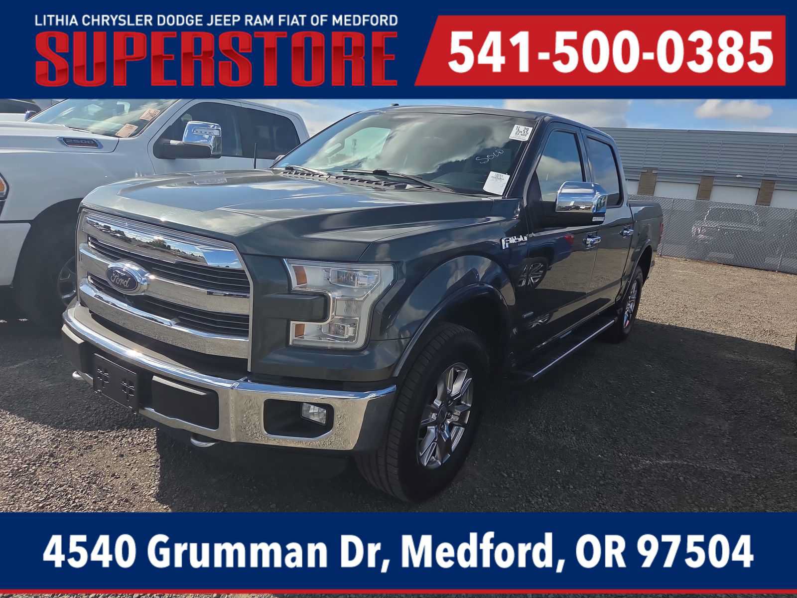 Used 2015 Ford F150 Lariat w/ Equipment Group 502A Luxury AWD/4WD image 1