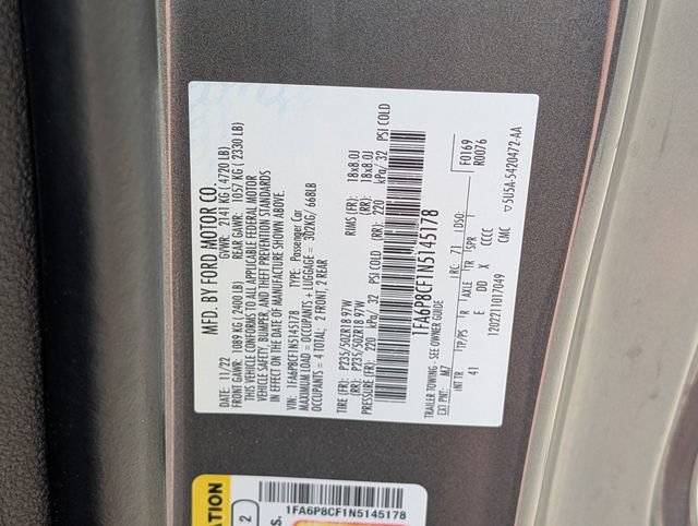 Used 2022 Ford Mustang GT Premium w/ Security Package RWD image 31