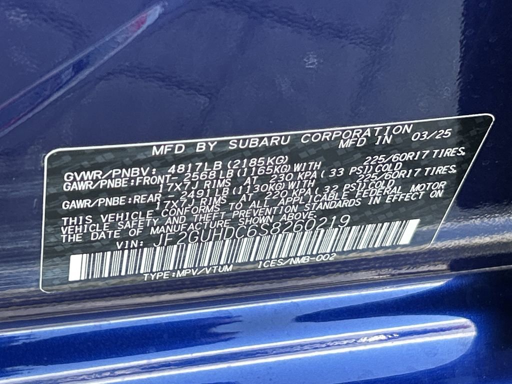 Certified 2025 Subaru Crosstrek 2.0i Premium w/ Popular Package #4 image 21