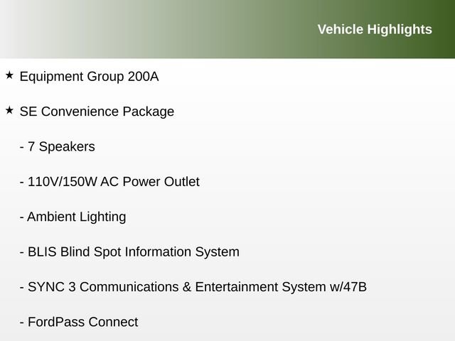 Used 2019 Ford EcoSport SE w/ SE Convenience Package image 9