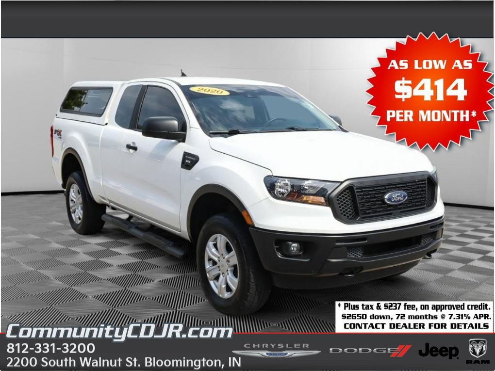 Used 2020 Ford Ranger XL w/ Equipment Group 101A Mid AWD/4WD image 1
