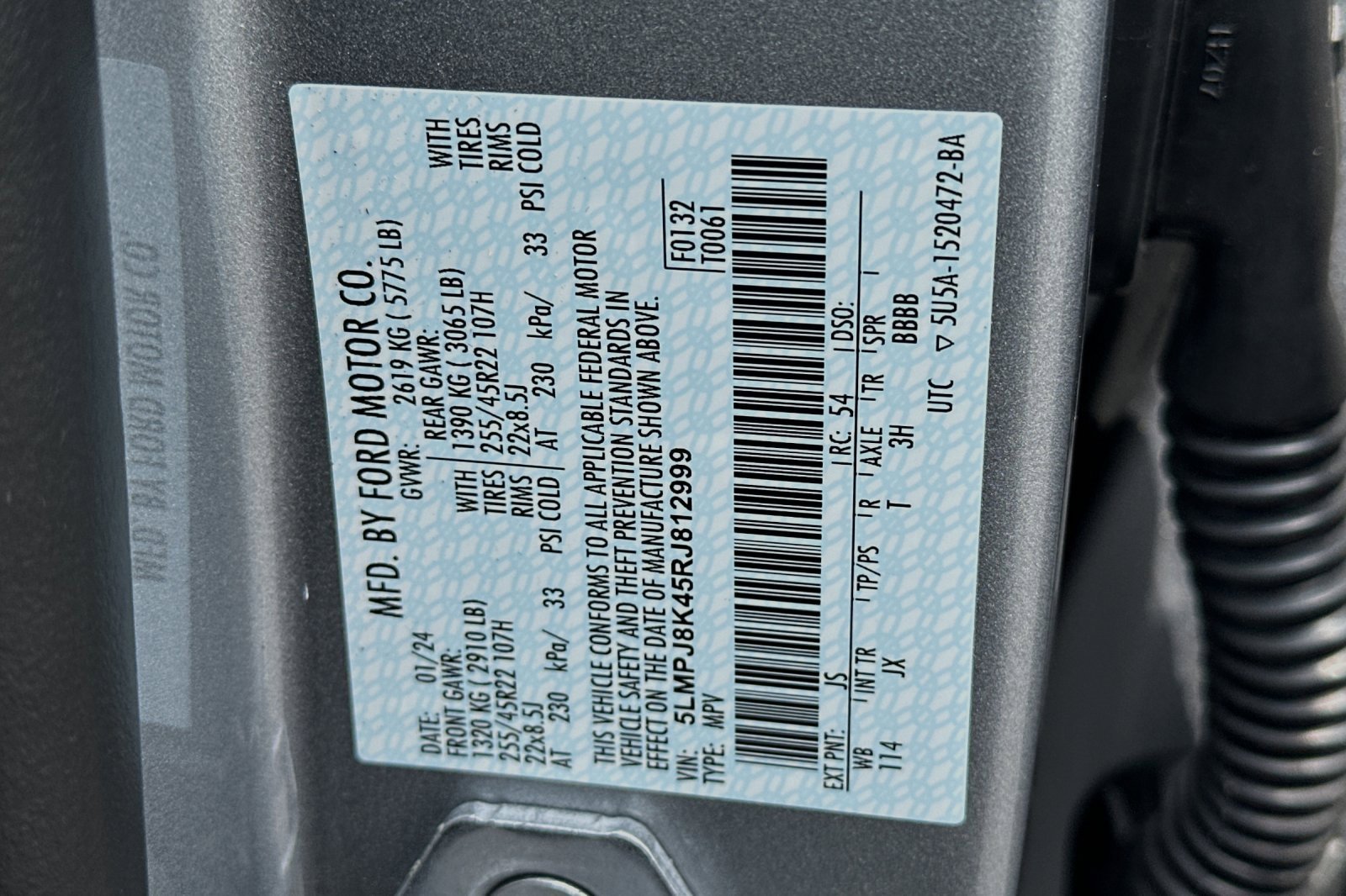 New 2024 Lincoln Nautilus Reserve w/ Equipment Group 202A image 22