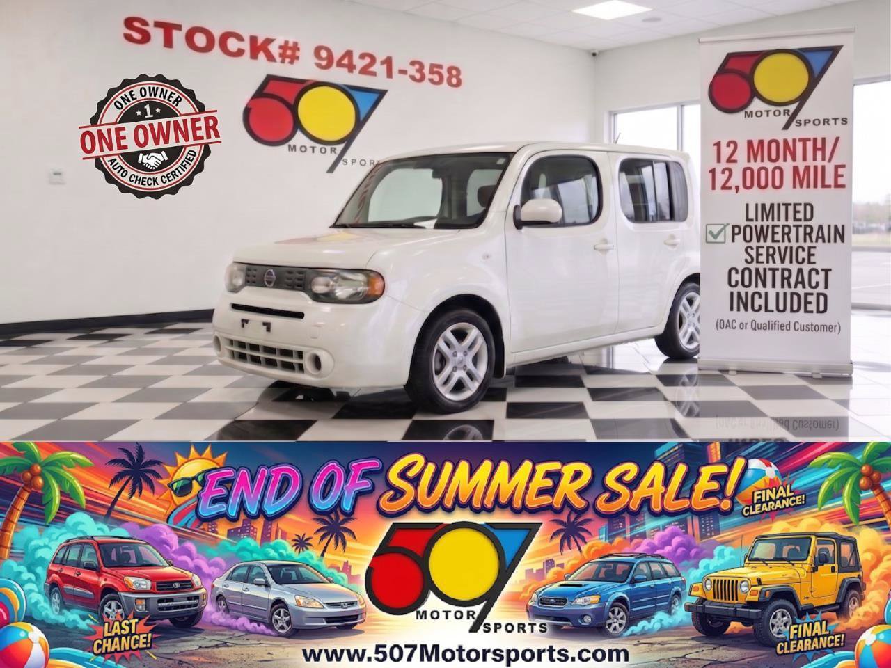 Used 2012 Nissan Cube 1.8 SL w/ Interior Designer Pkg FWD image 1