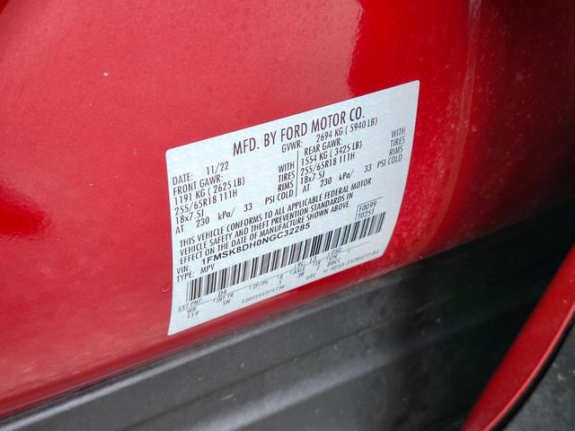 Certified 2022 Ford Explorer XLT w/ Equipment Group 202A image 37