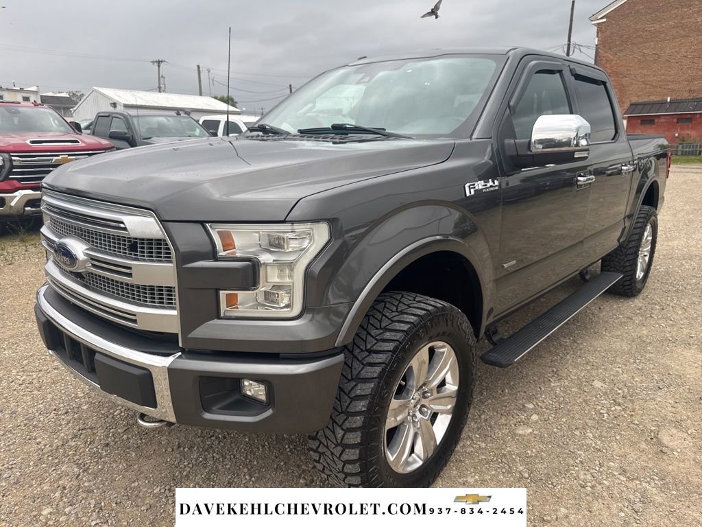 Used 2015 Ford F150 Platinum w/ Equipment Group 701A Luxury AWD/4WD image 1