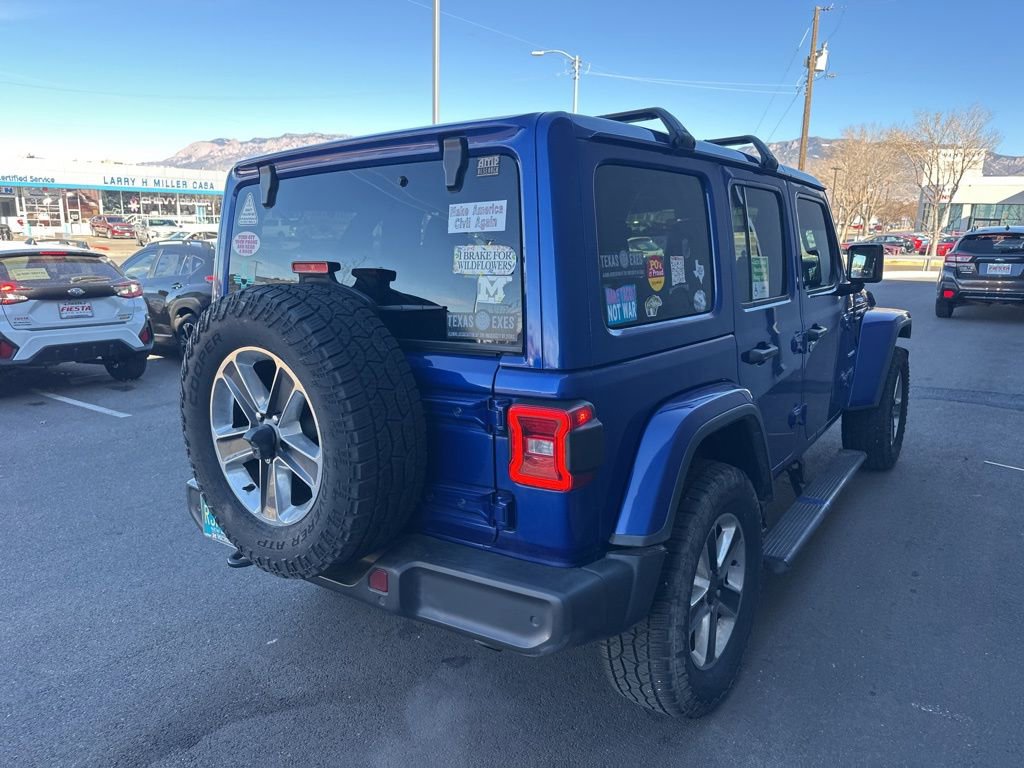 Used 2019 Jeep Wrangler Unlimited Sahara image 7