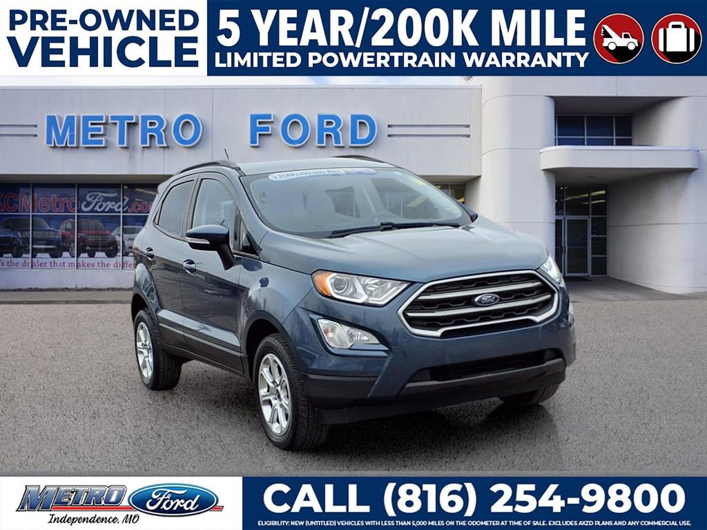 Used 2022 Ford EcoSport SE w/ SE Convenience Package