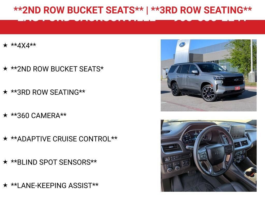 Used 2023 Chevrolet Tahoe RST w/ Luxury Package AWD/4WD image 10