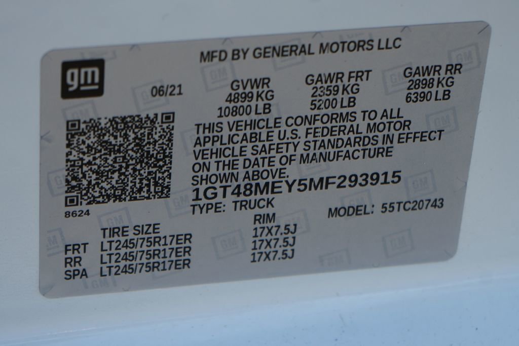 Used 2021 GMC Sierra 2500 SLE w/ Fleet Comfort Package image 52