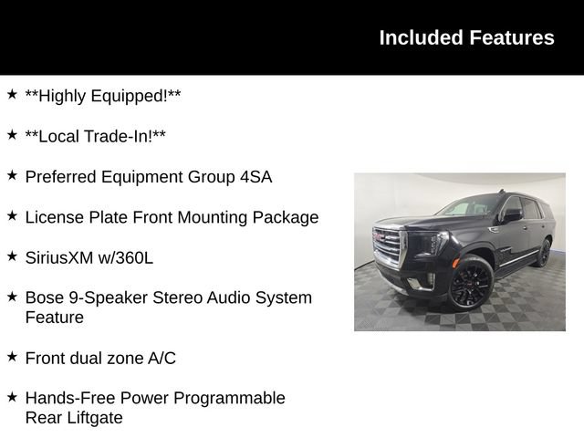 Used 2022 GMC Yukon SLT RWD image 4