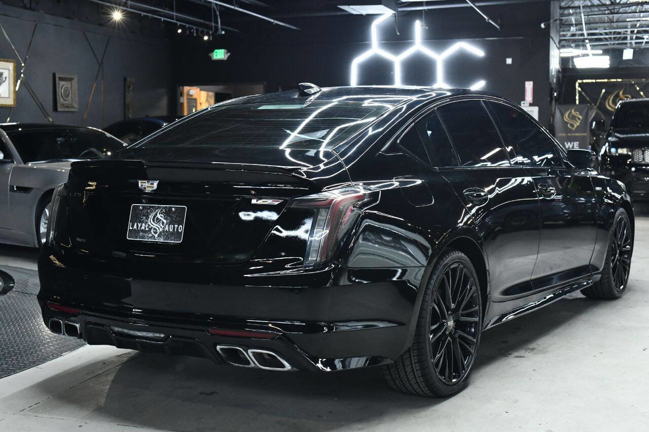 Used 2020 Cadillac CT5 V w/ Premium Package AWD/4WD image 9