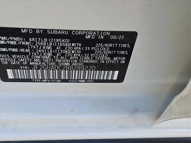 Certified 2024 Subaru Crosstrek 2.0i Premium w/ Popular Package #3 AWD/4WD image 23