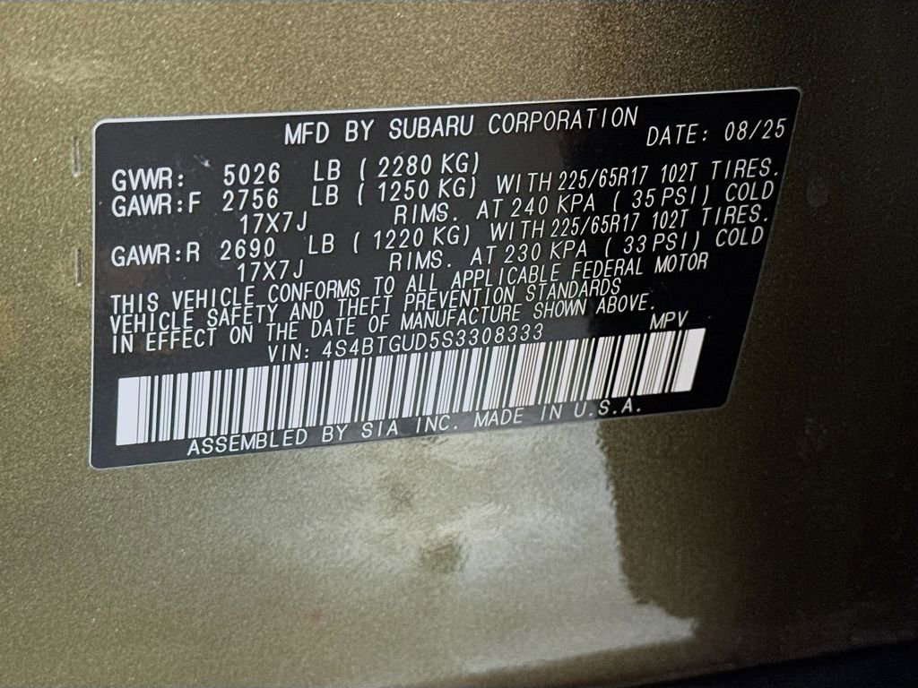 Used 2025 Subaru Outback Wilderness image 42