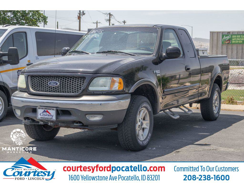 Used 2002 Ford F150 4x4 SuperCab