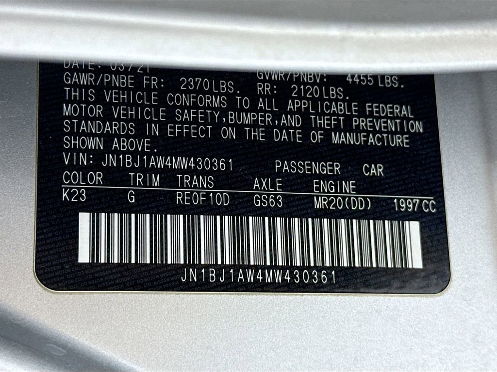 Used 2021 Nissan Rogue Sport S AWD/4WD image 35