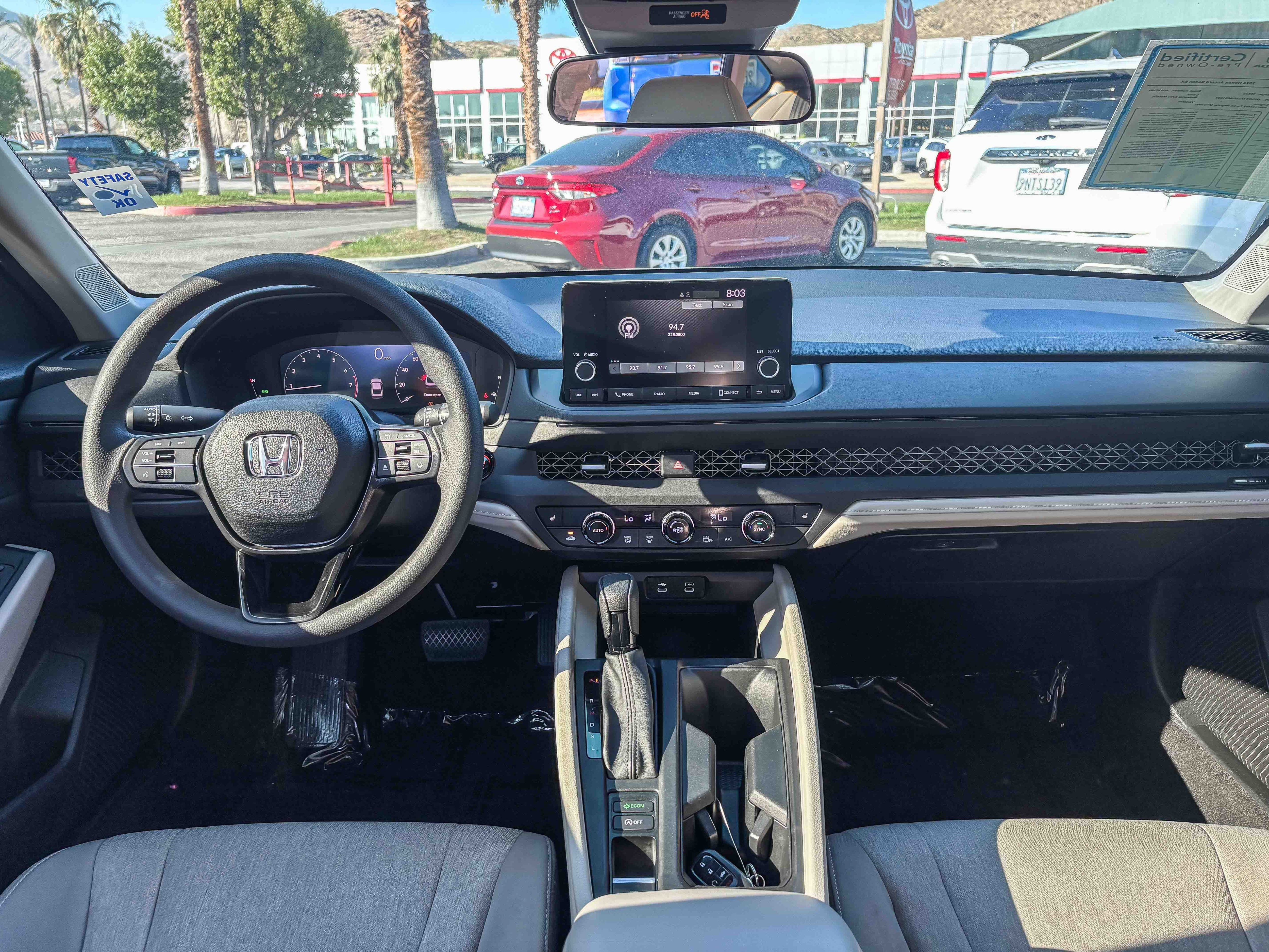 Certified 2024 Honda Accord EX image 15