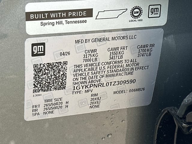 Used 2026 Cadillac Lyriq Luxury w/ LPO, Floor Liner Package AWD/4WD image 18