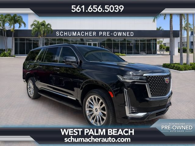 Certified 2022 Cadillac Escalade ESV Premium Luxury RWD image 1