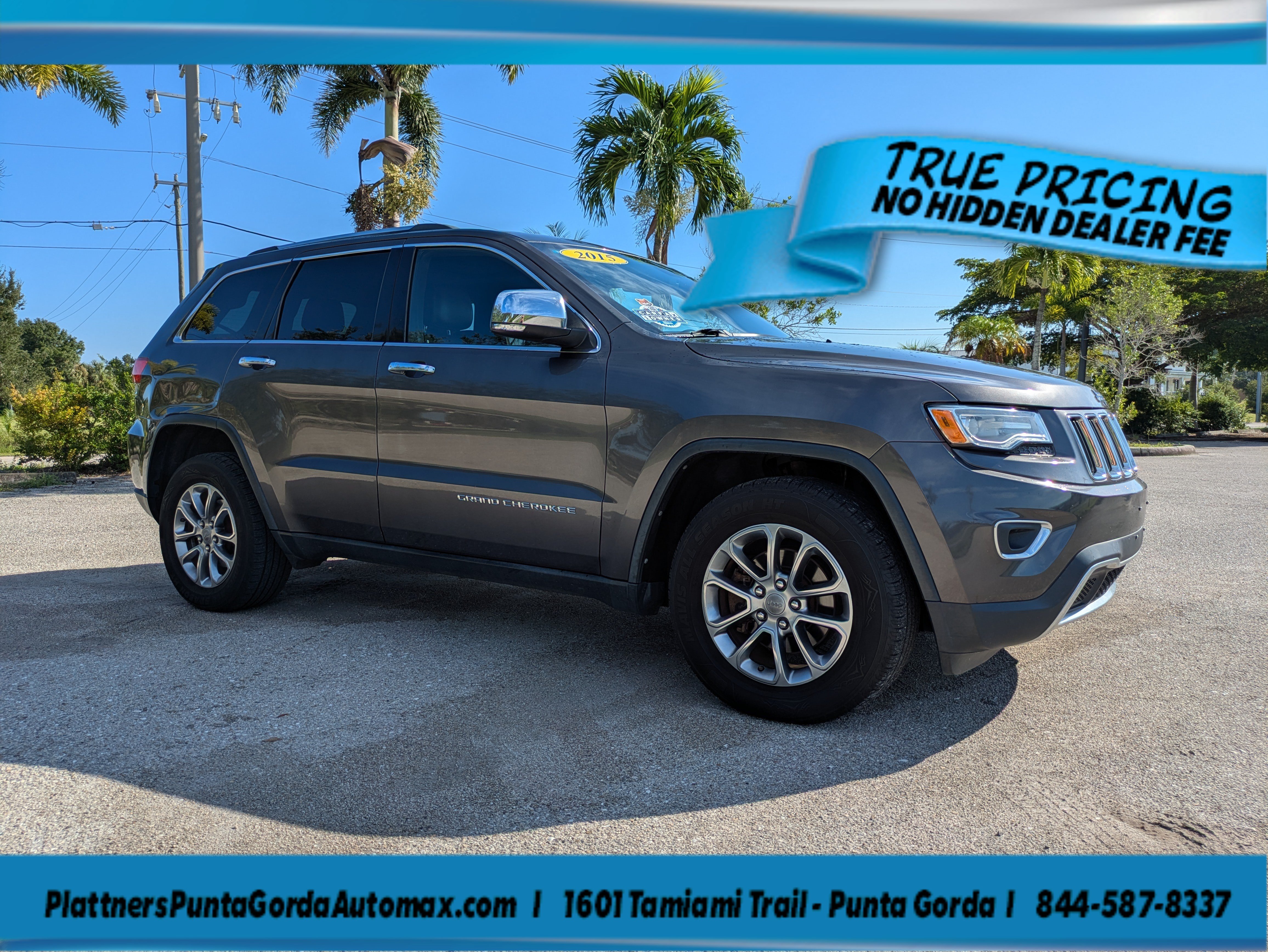 Used 2015 Jeep Grand Cherokee Limited w/ Luxury Group II