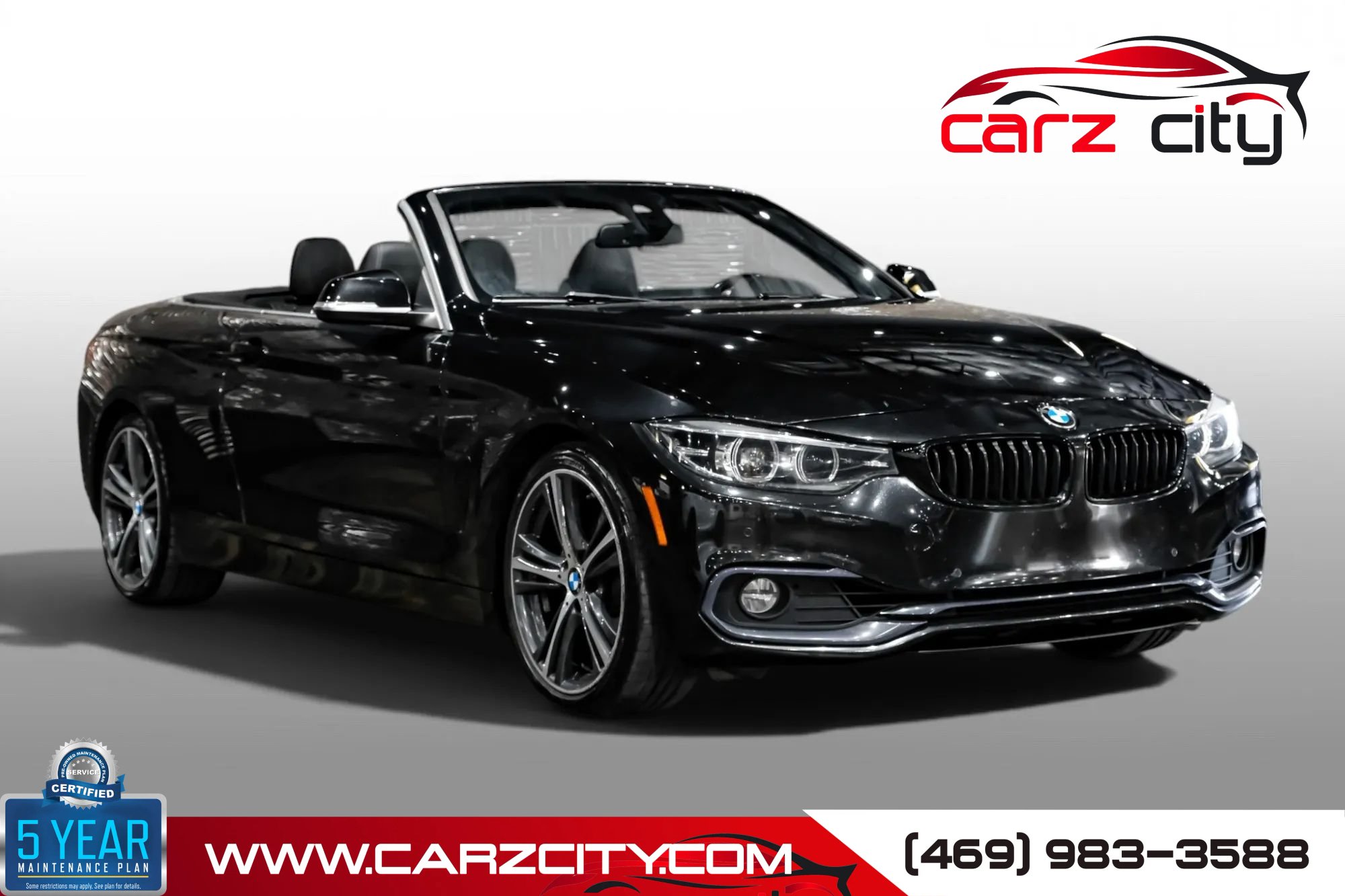 Used 2020 BMW 430i Convertible w/ Convenience Package RWD image 1