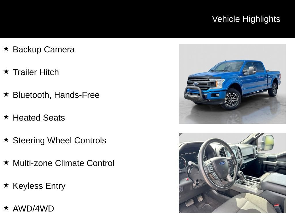 Used 2020 Ford F150 XLT w/ Equipment Group 302A Luxury AWD/4WD image 21