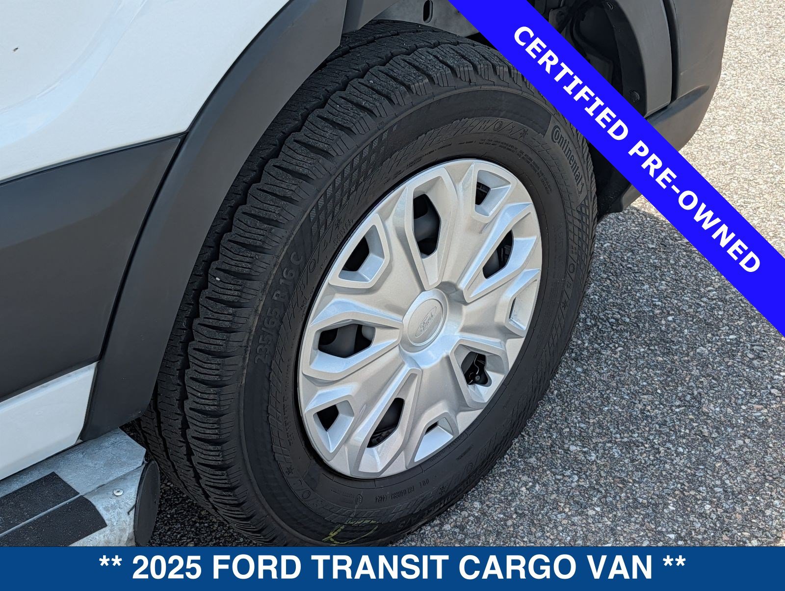 Certified 2025 Ford Transit 250 Low Roof w/ Exterior Upgrade Package RWD image 12