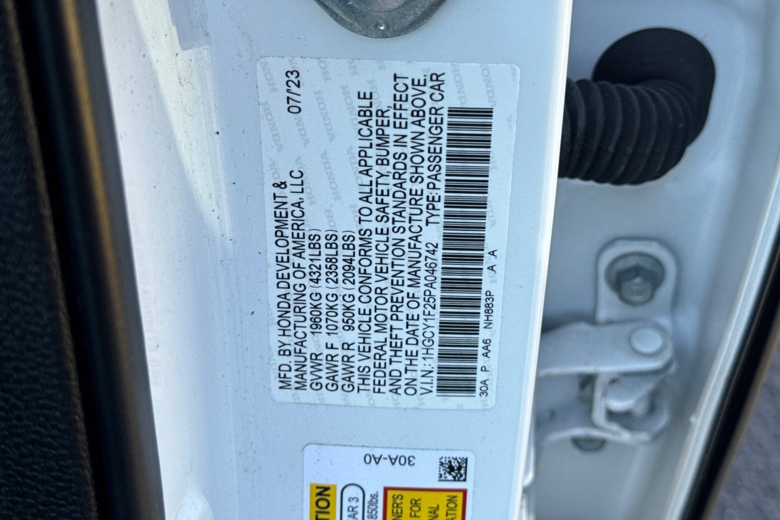 Used 2023 Honda Accord LX image 25