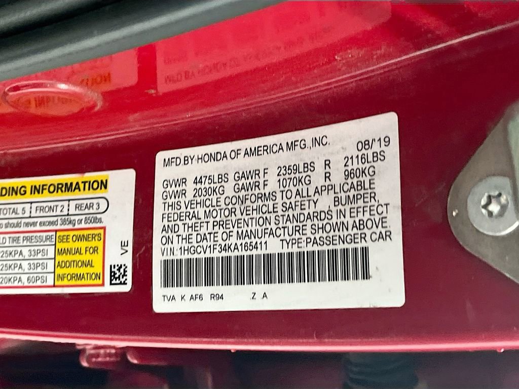 Used 2019 Honda Accord Sport image 28