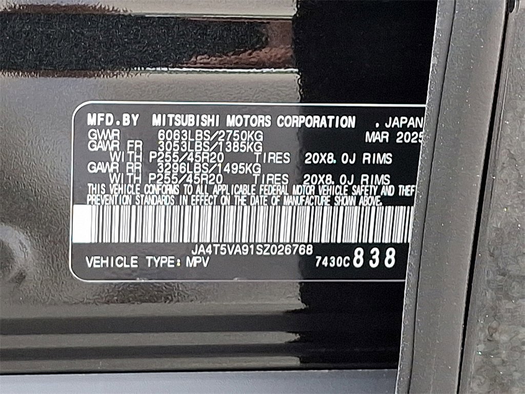 New 2025 Mitsubishi Outlander SE image 10