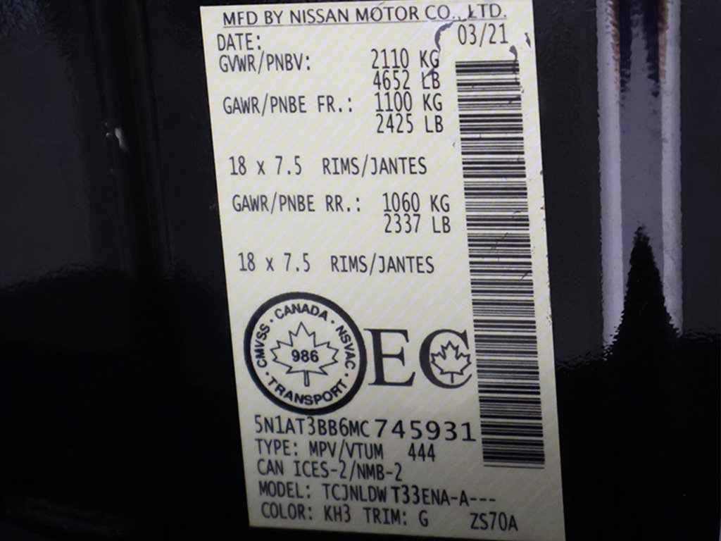 Used 2021 Nissan Rogue SV AWD/4WD image 55