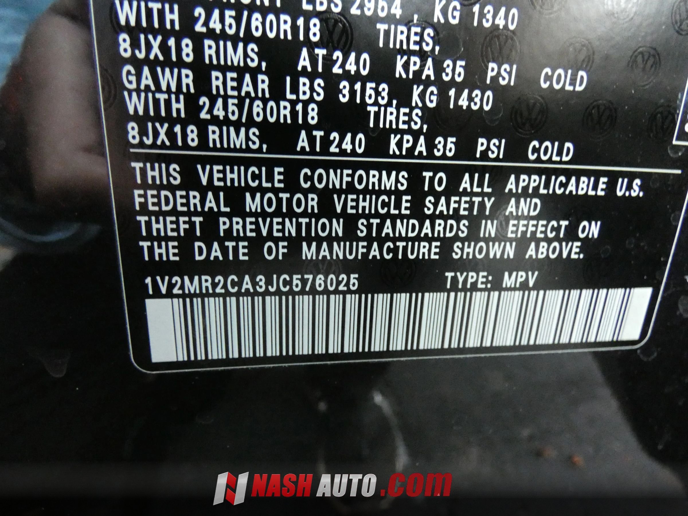 Used 2018 Volkswagen Atlas SEL AWD/4WD image 69