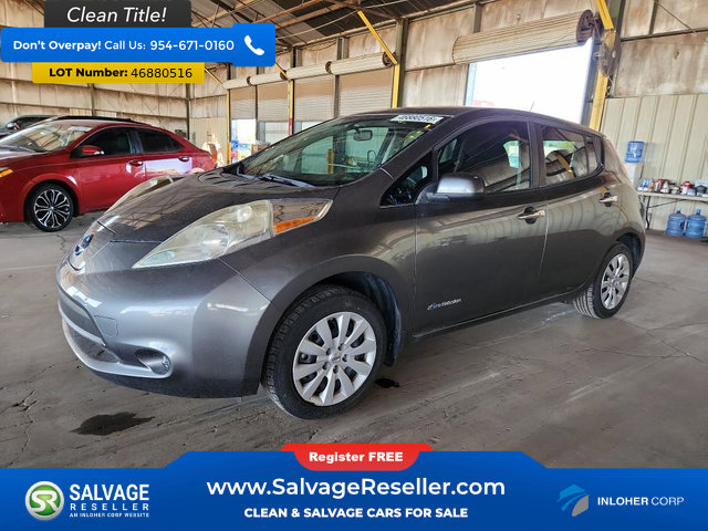Used 2016 Nissan Leaf S w/ Charger Package image 1