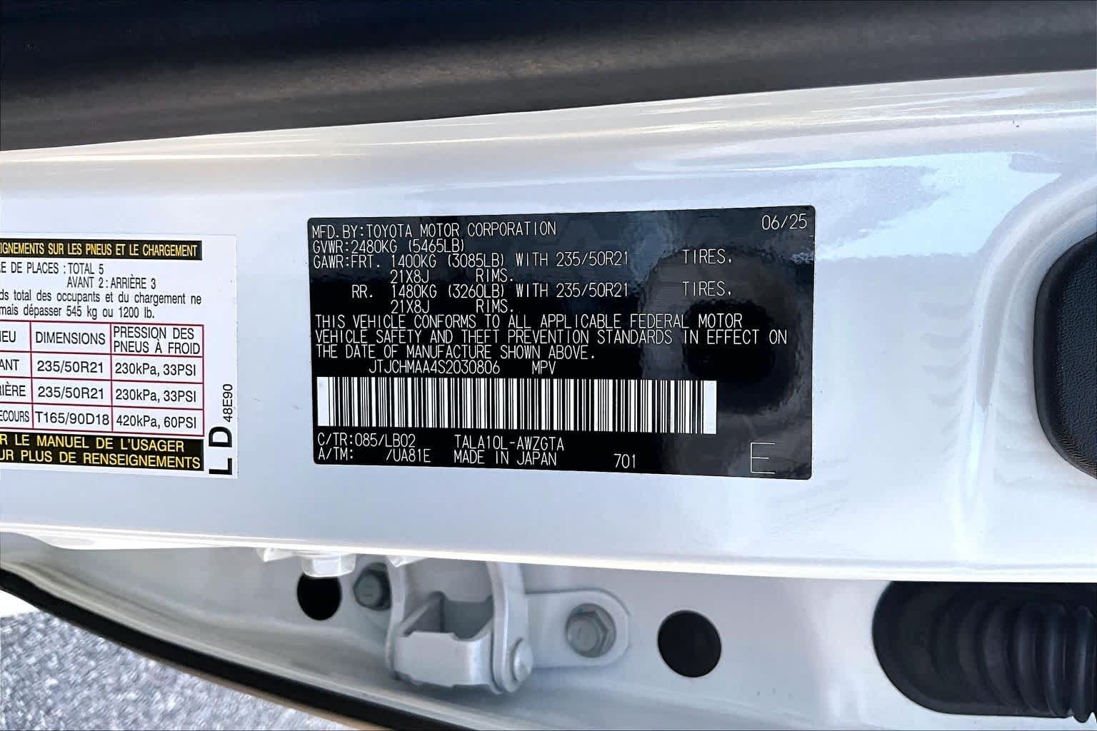 Used 2025 Lexus RX 350 Premium Plus FWD image 38