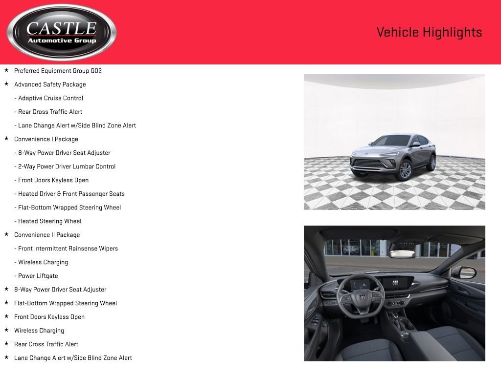New 2025 Buick Envista Preferred w/ Convenience I Package image 3