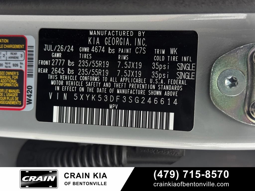Certified 2025 Kia Sportage SX FWD image 35