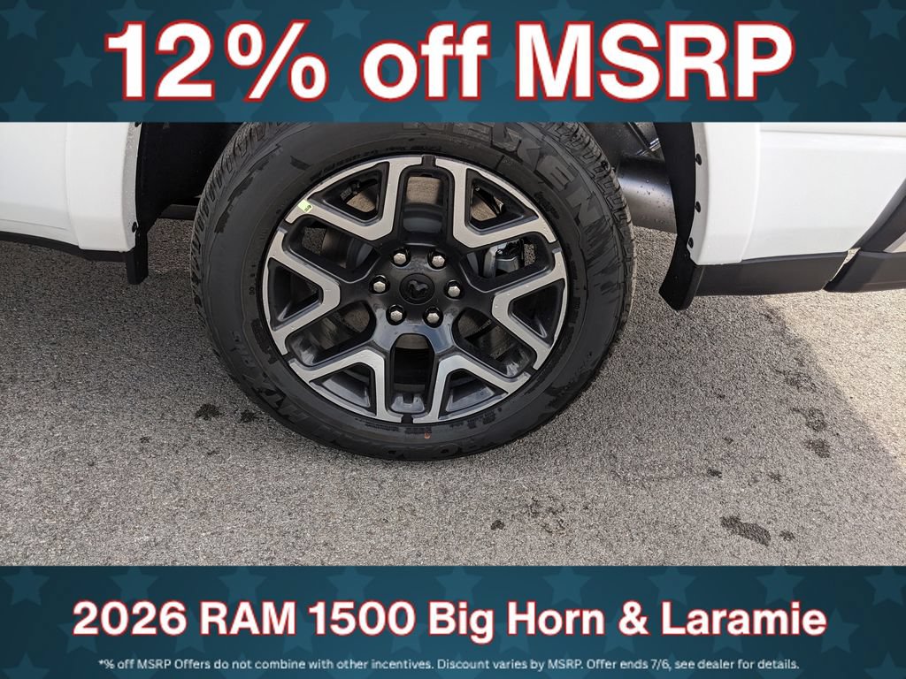 New 2026 RAM 1500 Laramie AWD/4WD image 10