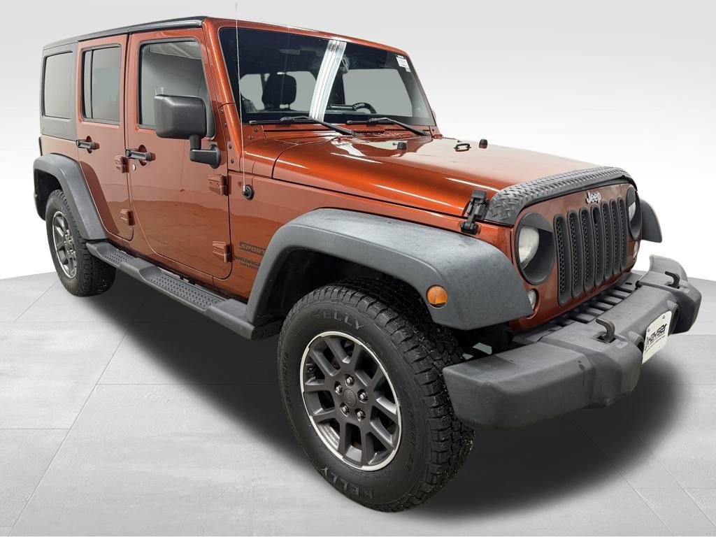 Used 2014 Jeep Wrangler Unlimited Sport w/ Dual Top Group AWD/4WD image 3