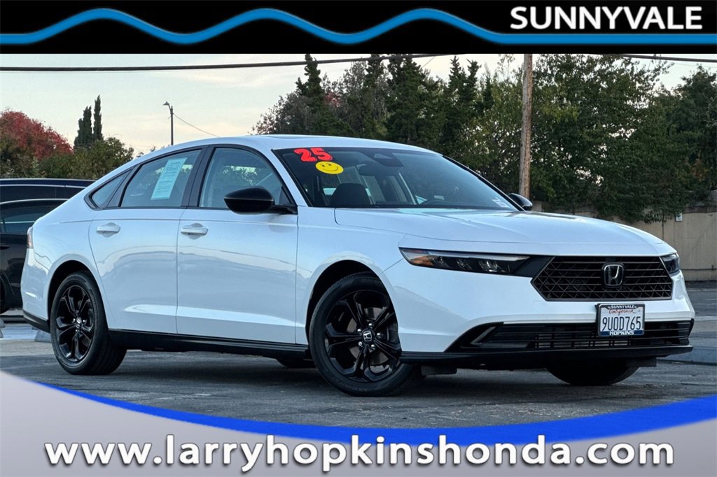 Certified 2025 Honda Accord SE