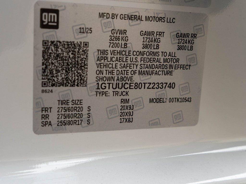 New 2026 GMC Sierra 1500 Elevation w/ Elevation Premium Package AWD/4WD image 33