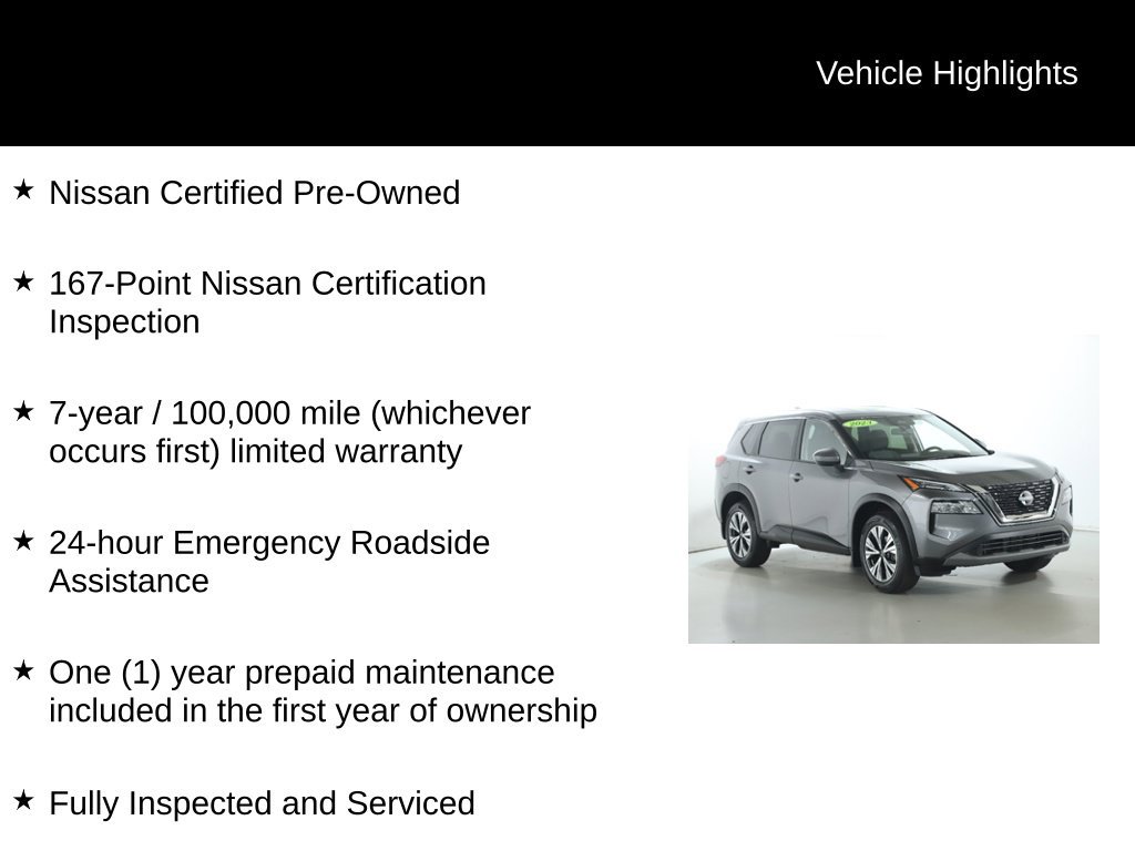 Certified 2023 Nissan Rogue SV AWD/4WD image 4