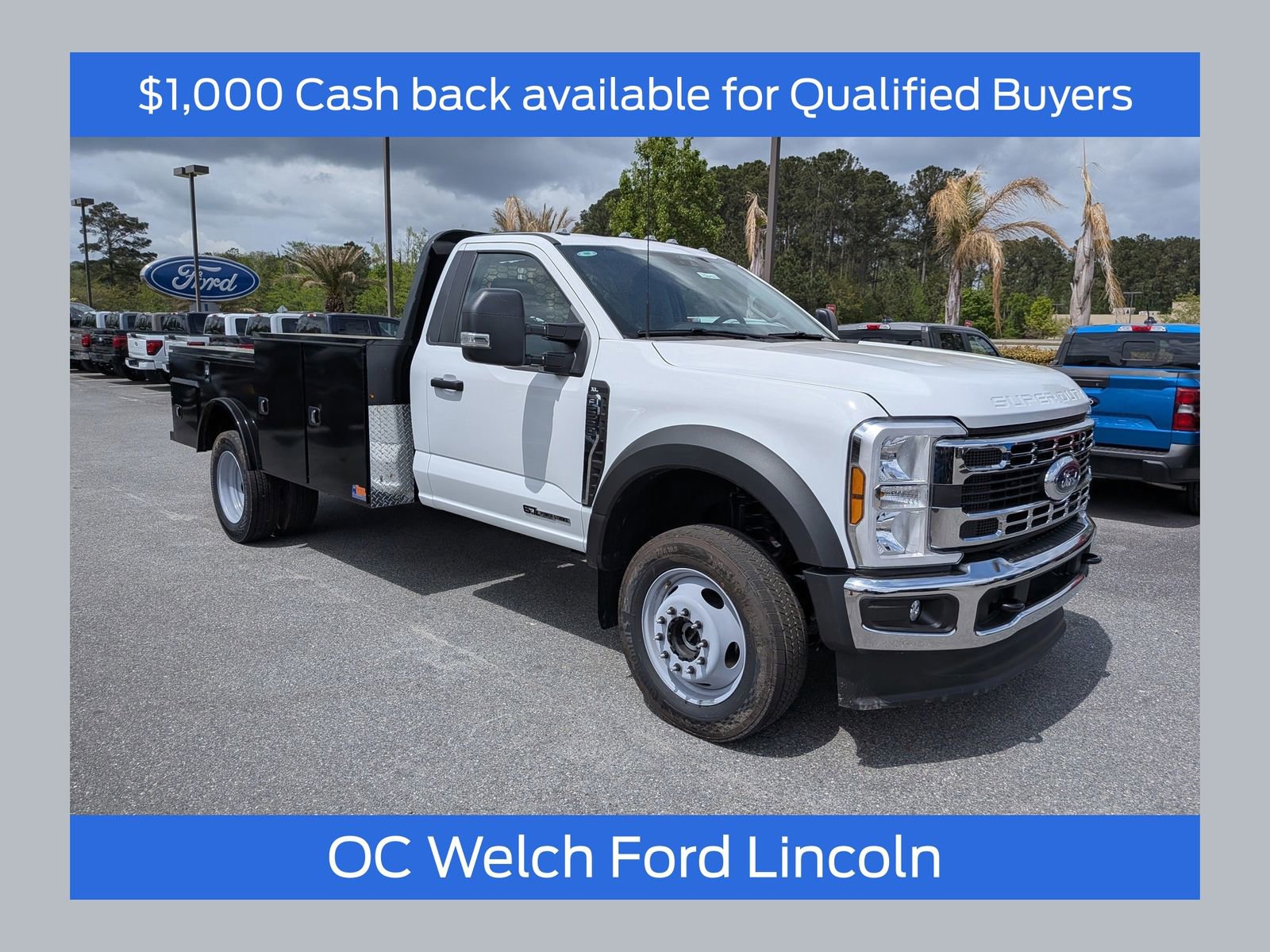 New 2026 Ford F550 4x4 Regular Cab Super Duty w/ XL Chrome Package image 1