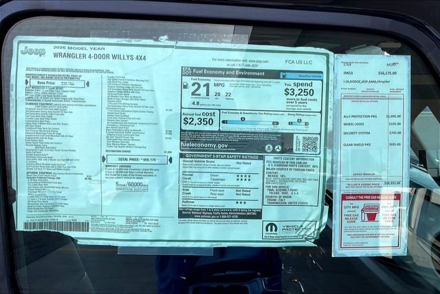 New 2026 Jeep Wrangler Willys image 16