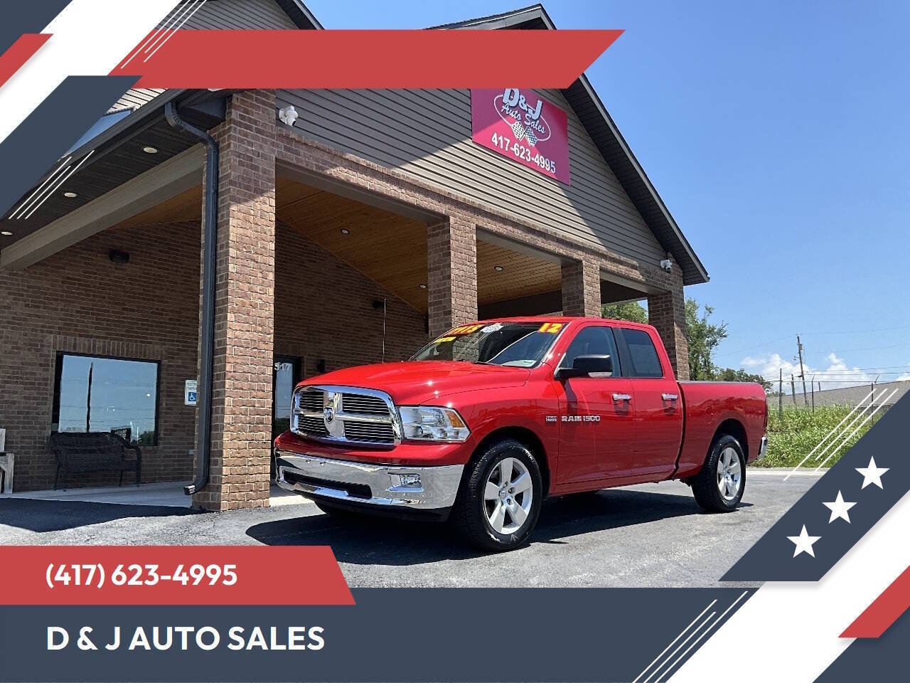 Used 2012 RAM 1500 Big Horn AWD/4WD image 1