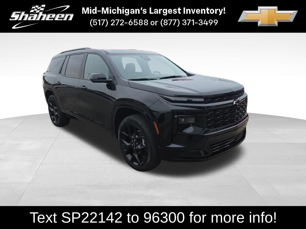 Used 2025 Chevrolet Traverse RS w/ LPO, Floor Liner Package AWD/4WD image 1