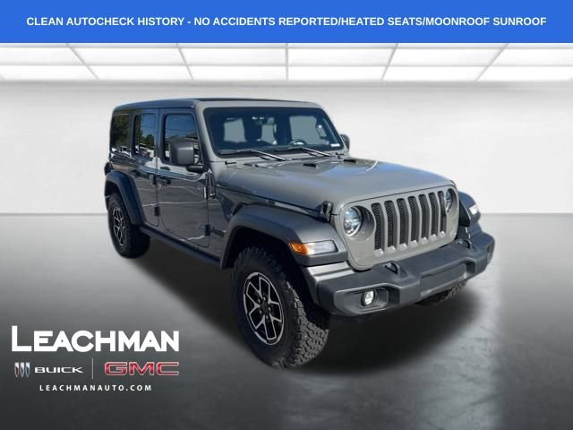 Used 2023 Jeep Wrangler Unlimited Sport w/ Sun And Sound Package