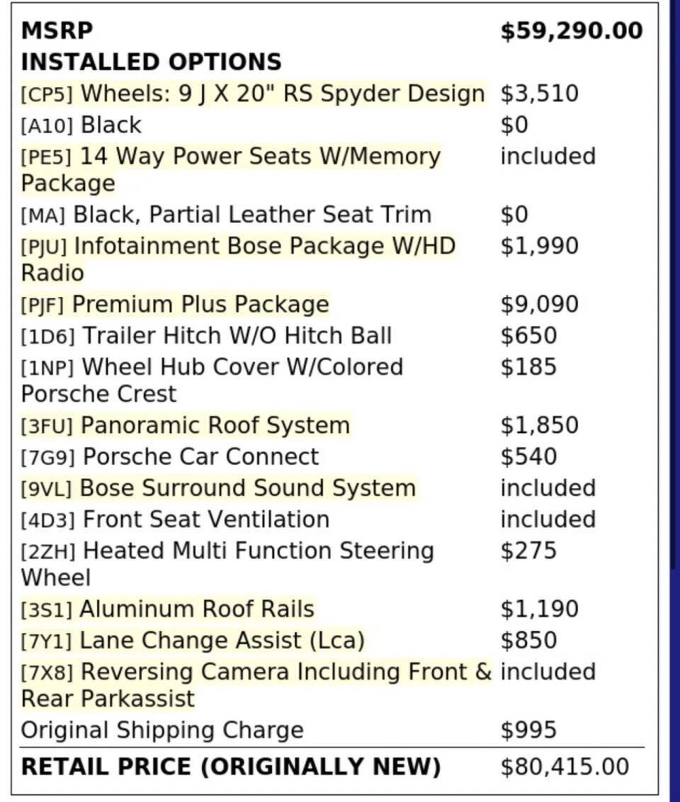 Used 2015 Porsche Cayenne Diesel w/ Premium Plus Package AWD/4WD image 26