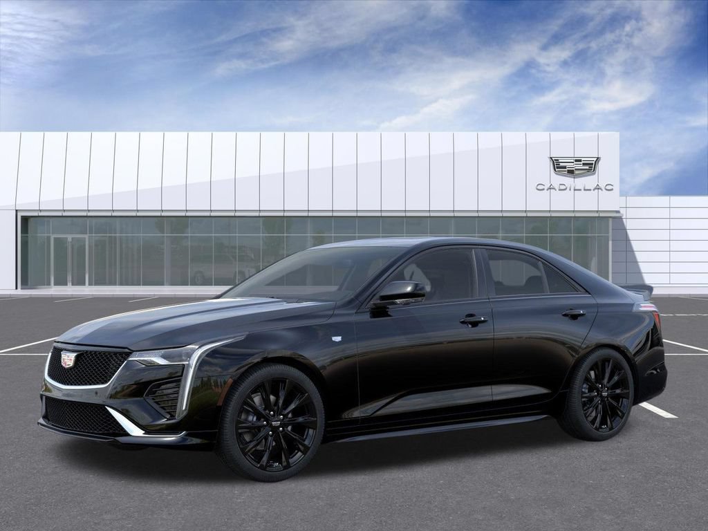 New 2026 Cadillac CT4 Sport w/ LPO, ONYX Package AWD/4WD image 2